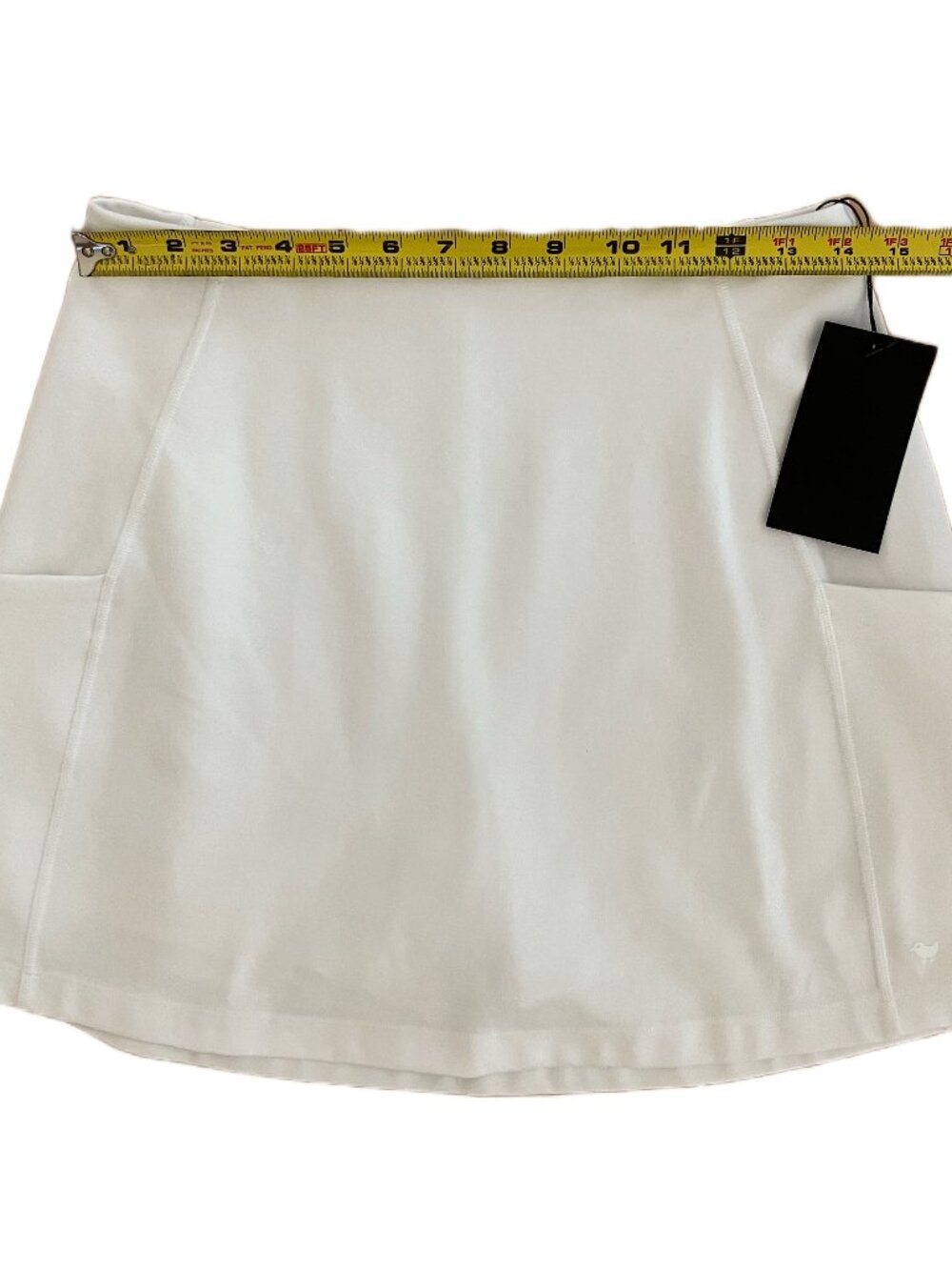 Bad Birdie Women's Tour Straight Golf Skort White Size M NWT Tennis Pickleball - Picture 11 of 13
